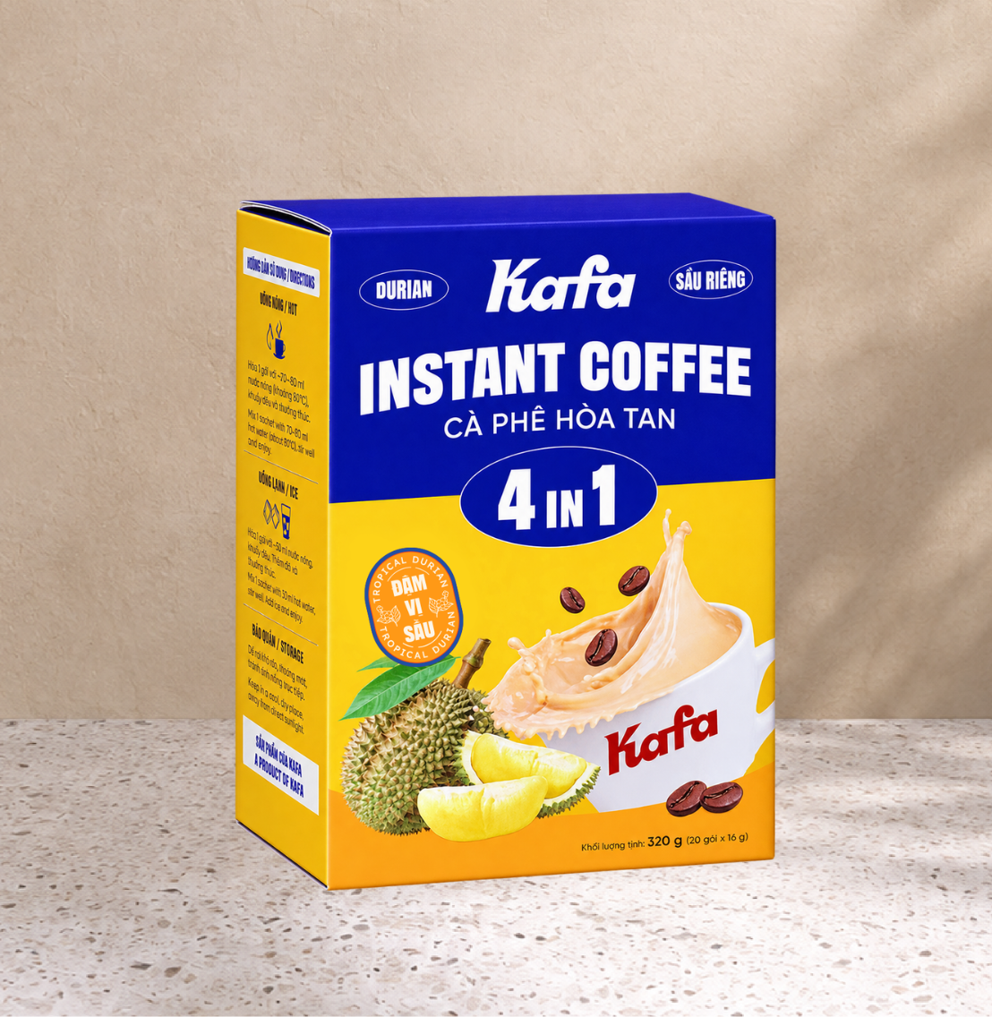Hoà tan 4in1 - vị Sầu Riêng