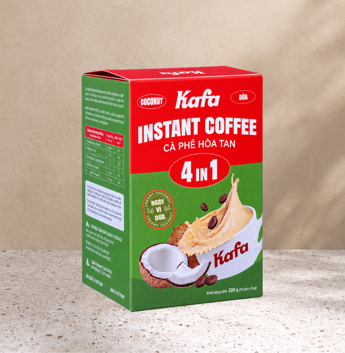 Hoà tan 4in1 - vị Dừa